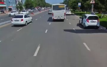 В Узбекистане на автобусы начали устанавливать камеры, фиксирующие нарушения