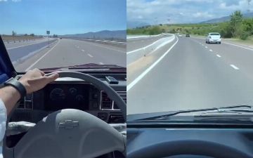 Узбекистанец разогнался на своем «Дамасе» до 130 км/ч — видео