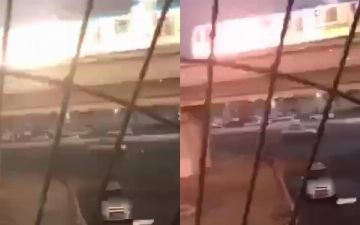 В Ташкенте загорелась часть вагона наземного метро — видео