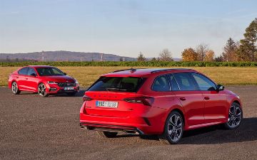 Skoda впервые протестировала обновленную Octavia