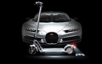 Bugatti начал продажу своего нового транспортного средства за $1 200