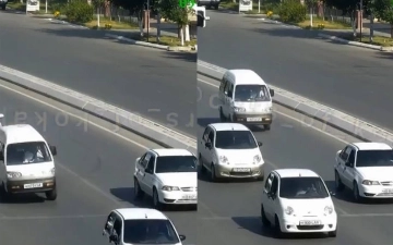 Посмотрите, что вытворяет «Дамас» на дороге