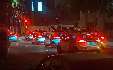 Беспилотные автомобили создали гигантскую пробку в Сан-Франциско