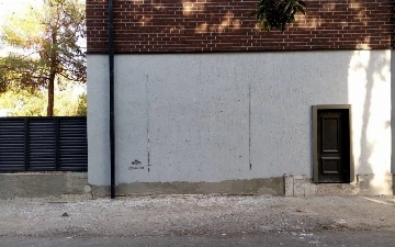 Граффити с лицом Зеленского и Путина убрали спустя несколько часов