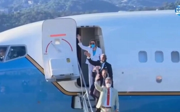 Нэнси Пелоси покинула Тайвань — видео