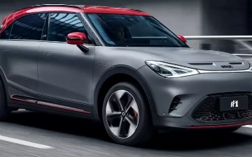 Smart презентовал мощный электрический кроссовер #1 Brabus
