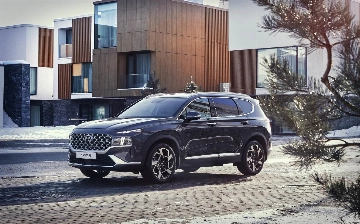 В сети появились фото обновлённого кроссовера Hyundai Santa Fe