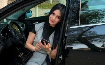 Танцовщица Паризода продемонстрировала, как нарушает ПДД – видео