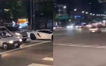 Tico выиграл гонку у Lamborghini — видео