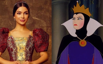 Паризода повторила сцену со Злой королевой из мультфильма «Белоснежка и семь гномов» – видео