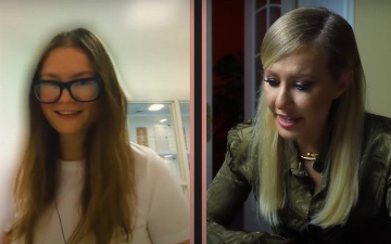 Ксения Собчак взяла интервью у русской мошенницы Анны Делви 