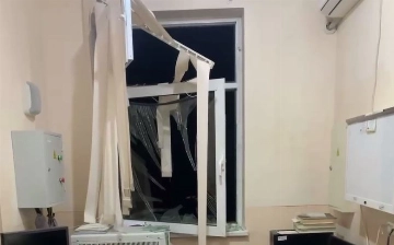 На военном складе в Сырдарье произошел взрыв — видео