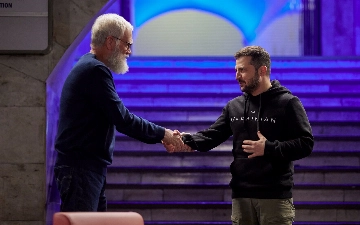 На Netflix выйдет шоу Дэвида Леттермана с Владимиром Зеленским