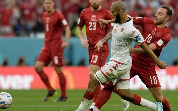 Дания и Тунис показали нулевую ничью — видео