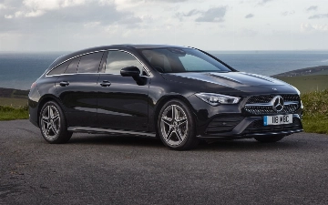 Обновленный Mercedes-Benz CLA Shooting Brake заметили в двух оттенках кузова