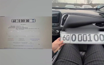 В Андижане мужчина купил «крутой» номер по цене Chevrolet Malibu-2