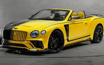 Mansory показал единственный двухцветный и очень мощный Bentley Continental GT