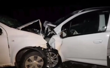 В Самарканде произошло страшное встречное ДТП, погибли три человека — видео