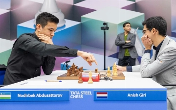 Nodirbek Abdusattorov Niderlandiyadagi musobaqada chempionlikni qo'ldan boy berdi