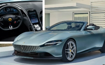 Ferrari презентовала новый Roma Spider