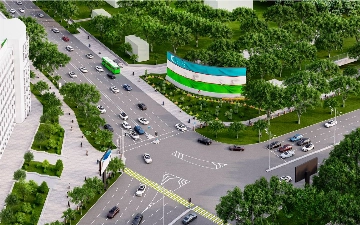 Компания 7Media Group установила один из крупнейших рекламных LED-экранов в Узбекистане