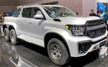 Great Wall презентовал модель Poer под названием Cyber Pickup
