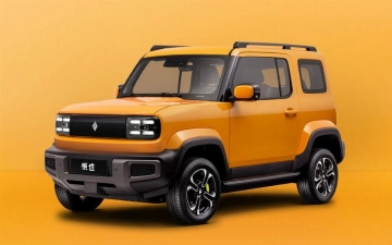 В Китае показали очередной необычный электромобиль от General Motors