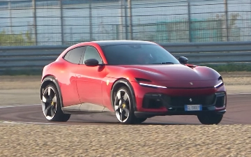 На испытаниях на гоночной трассе замечен Ferrari Purosangue