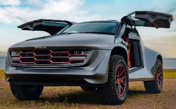 В Индии собрали роскошный Volvo XC90 с дверьми в виде «крылья чайки»