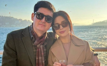 После слухов о разводе: Паризода появилась в компании супруга