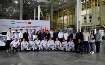 UzAuto совместно с BYD построят в Узбекистане завод по производству гибридных автомобилей 