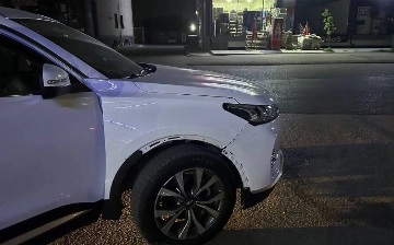 В Самарканде школьник на иномарке сбил мужчину (видео)