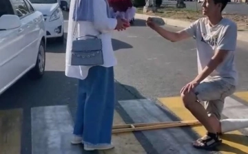 В Ташкенте накажут вайнеров, устроивших пранк на проезжей части