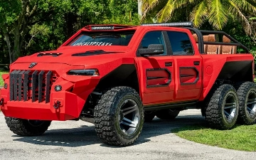 Apocalypse презентовал свой агрессивный 6x6 Razorback
