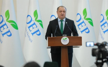 Кандидат Экопартии Абдушукур Хамзаев встретился с избирателями Андижанской области