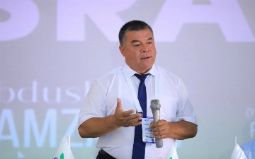 Представитель кандидата Экопартии Абдугафор Назаров встретился с избирателями Чустского района