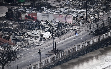 Экономический ущерб от лесных пожаров на Гавайях оценили в $10 млрд