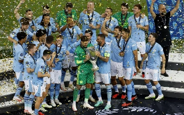 «Ман Сити» впервые завоевал Суперкубок УЕФА, победив «Севилью» (видео)