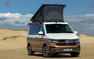 Volkswagen протестировал гибридный T7 California Campervan