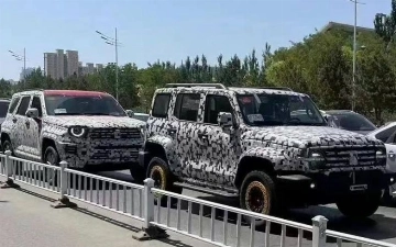 Tank 300 с трехлитровым двигателем заметили на тестах