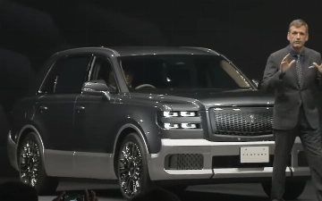 Toyota наконец презентовала роскошный кроссовер Century