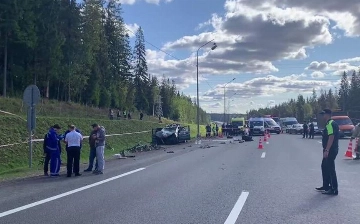 Узбекистанец за рулем фуры сбил группу велосипедисток в России, погибли две девочки (видео)