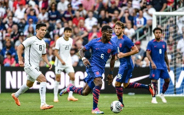 Сборная Узбекистана проиграла США с разгромным счетом (видео)