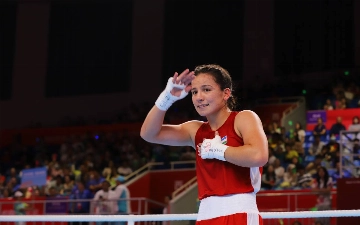 Боксерша Нигина Уктамова заработала путевку на Олимпиаду-2024