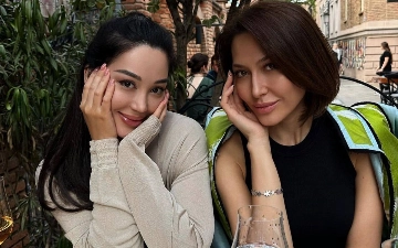 Асаль Шодиева и Лола Юлдашева попали на концерт Бруно Марса в Тбилиси