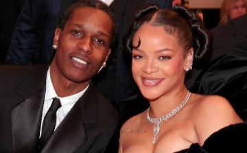 Первый выход Рианны и A$AP Rocky после снимков с новорожденным сыном