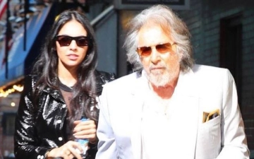 Аль Пачино замечен с девушкой, которая недавно родила ему ребенка