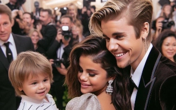 Как бы выглядела семья Джастина Бибера и Селены Гомес, если бы они решили помириться