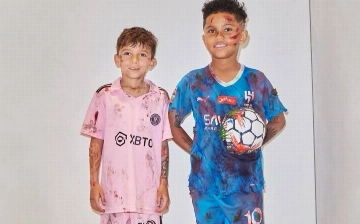 Ким Кардашьян захейтили за образ ее сына, напоминающий пострадавших детей из Сектора Газа