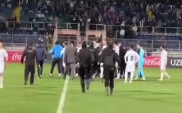 Матч «Бухара» — «Олимпик» завершился потасовкой